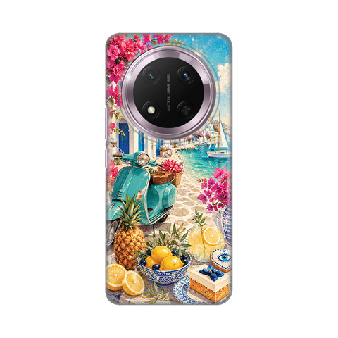 PRINT silikonska futrola skin (ultra tanka) - Huawei Honor Magic 7 lite Summer in Greece.