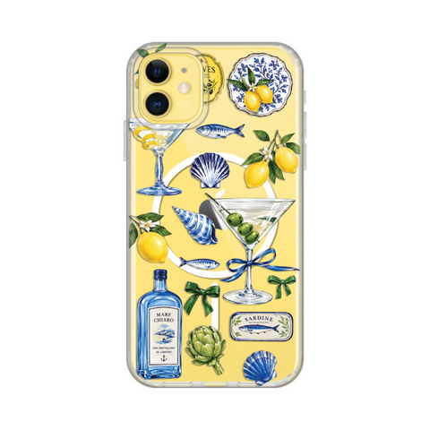 Zastitna futrola print Magsafe - iPhone 11 6.1 Mediterranean Martini.