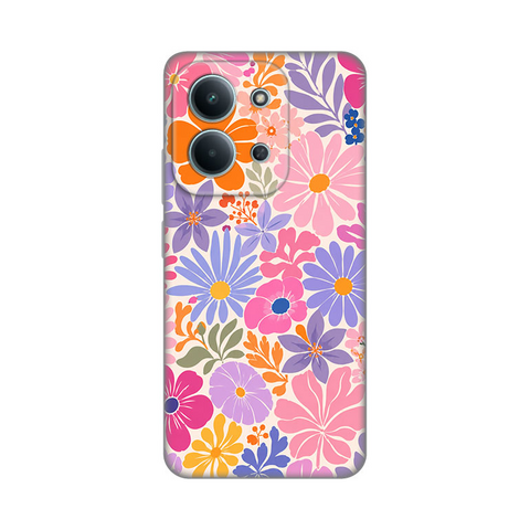 PRINT silikonska futrola - Xiaomi Redmi 15C 4G Sunny Petals.