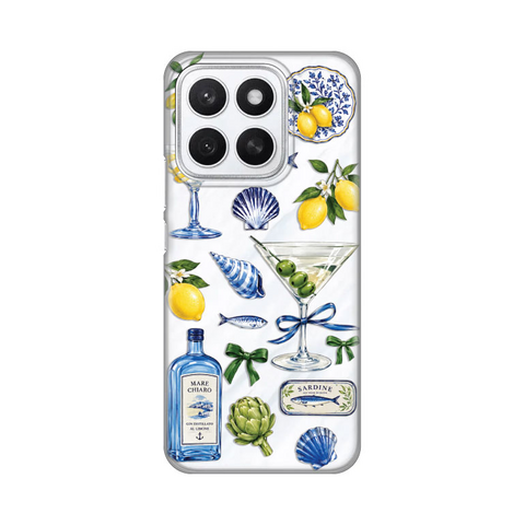 PRINT silikonska futrola - Huawei Honor X8c Mediterranean Martini.