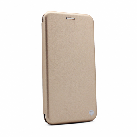 Zastitna futrola Teracell Flip Cover - Samsung A202 Galaxy A20E zlatna.