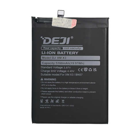 Baterija Deji - Xiaomi Poco X3 NFC/Poco X3 Pro(5170mAh)BN57.