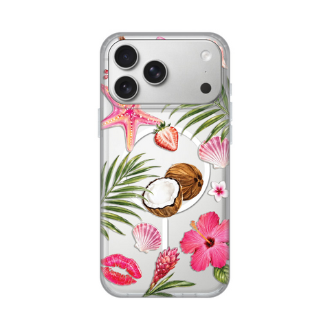 Zastitna futrola print Magsafe - iPhone 17 Pro Max 6.9 Coconut Paradise.