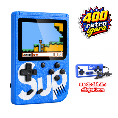 Konzola - igranje Gameboy SUP400 plava.