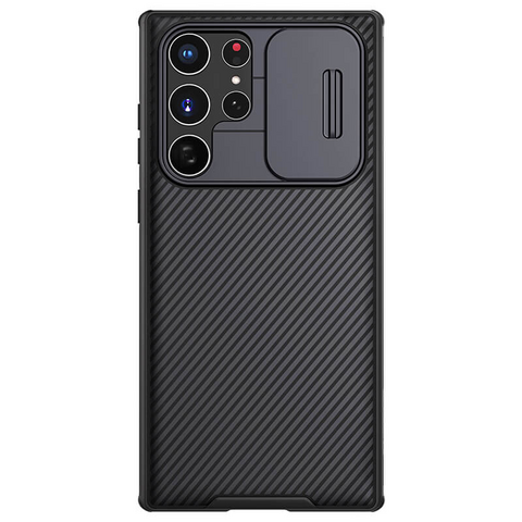 Zastitna futrola Nillkin CamShield Pro - Samsung Galaxy S22 Ultra 5G crna.