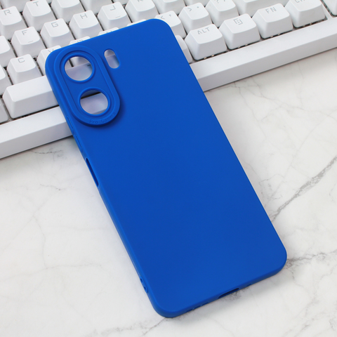 Zastitna futrola Silikon Pro Camera - Xiaomi Redmi 13C plava.