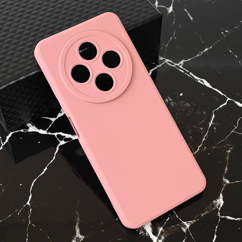 Teracell GIULIETTA silikonska futrola - Xiaomi Redmi 14C/Redmi A4 mat tamno roze.