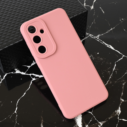 Teracell GIULIETTA silikonska futrola - Samsung S721B Galaxy S24 FE mat tamno roze.