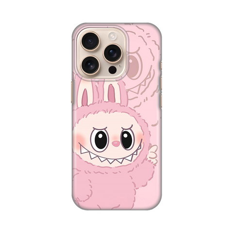 PRINT silikonska futrola - iPhone 16 Pro La Bubu Pink.