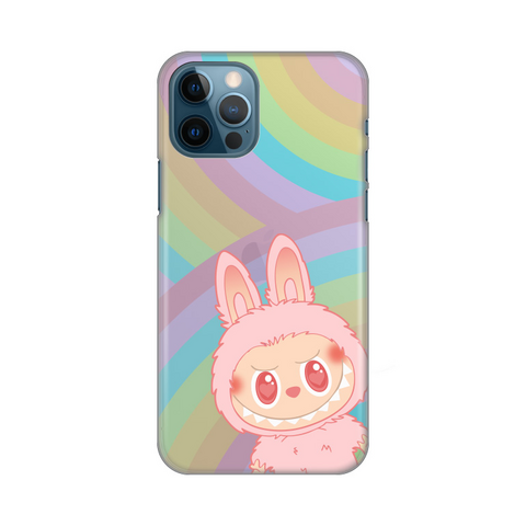 PRINT silikonska futrola skin (ultra tanka) - iPhone 12/12 Pro 6.1 La Bubu Rainbow.