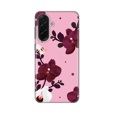 PRINT silikonska futrola skin (ultra tanka) - Samsung A366 Galaxy A36 5G Pink Orchid.