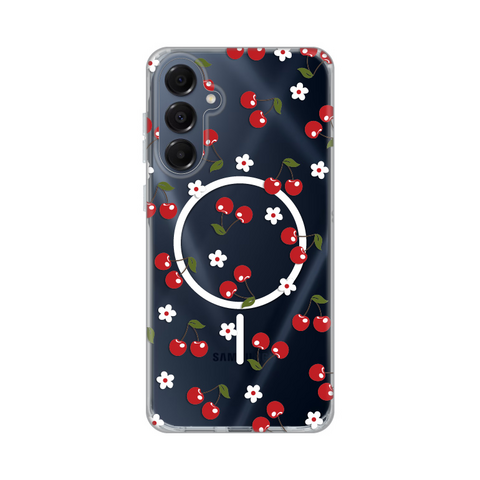 Zastitna futrola print Magsafe - Samsung A165F Galaxy A16 Cute Cherries.