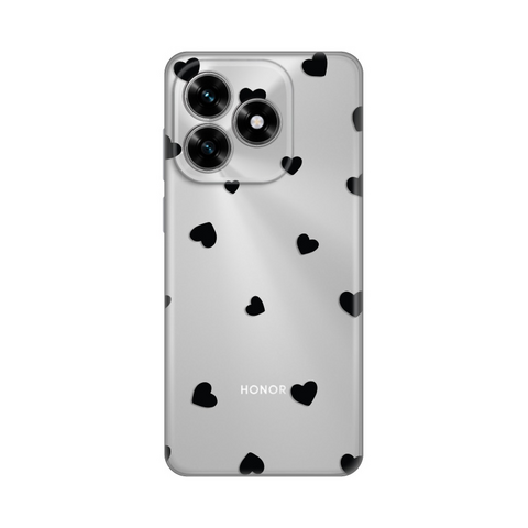 PRINT silikonska futrola skin (ultra tanka) - Huawei Honor X5c Plus Hearts.