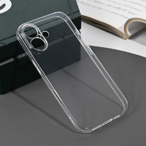 Zastitna silikonska futrola Skin - iPhone 17 Transparent.