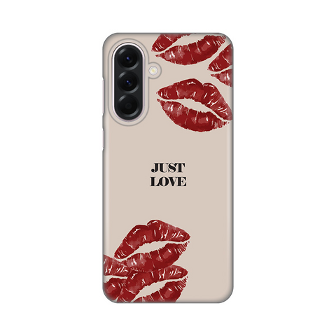 PRINT silikonska futrola skin (ultra tanka) - Samsung A566 Galaxy A56 5G Just Love.