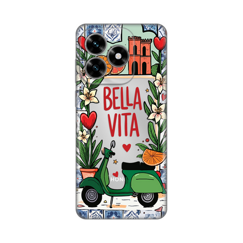 PRINT silikonska futrola skin (ultra tanka) - Huawei Honor X5c Plus Bella Vita.