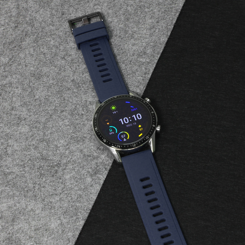 Narukvica trendy - smart watch 22mm teget crna kopca.
