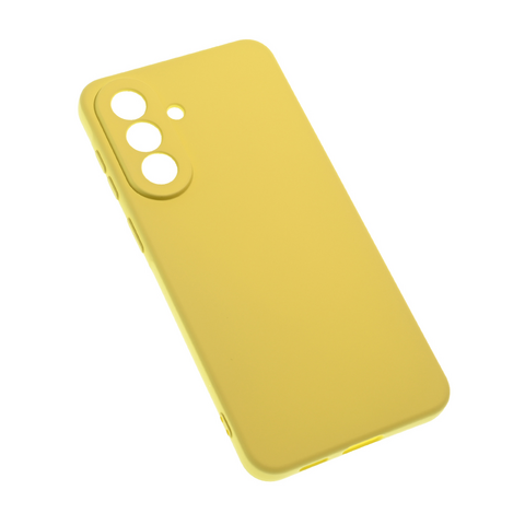 Zastitna futrola Teracell Soft Velvet - Samsung A576 Galaxy A57 5G zuta.