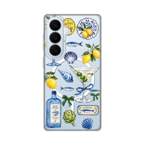 Zastitna futrola print Magsafe - Samsung S941 Galaxy S26 Mediterranean Martini.