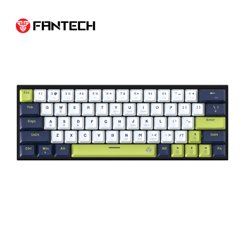Tastatura Mehanicka Gaming Fantech MK874V2 RGB Atom 63 Mori bela (taro switch).