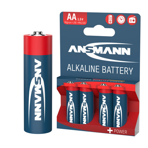 ANSMANN Alkalna baterija LR6 AA 1,5V blister 4kom.