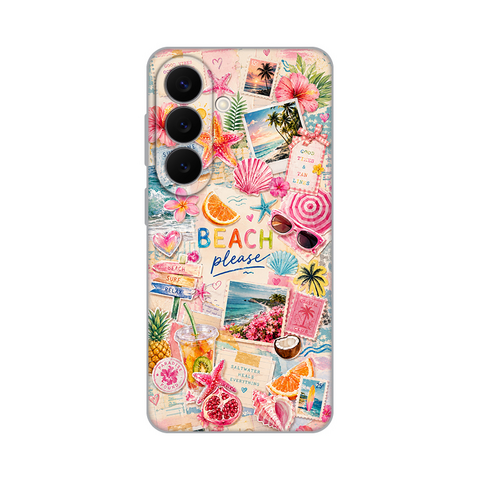 PRINT silikonska futrola skin (ultra tanka) - Samsung S941 Galaxy S26 Beach Please.