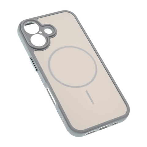 Zastitna futrola Magsafe mat Line - iPhone 17 6.3 siva.