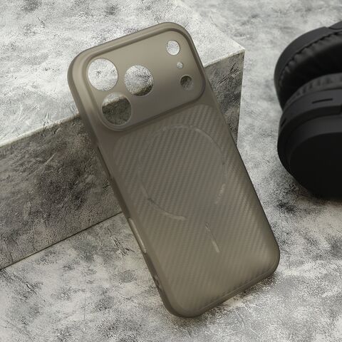 Zastitna futrola AIR STRIPE - iPhone 17 Pro crna (MS).