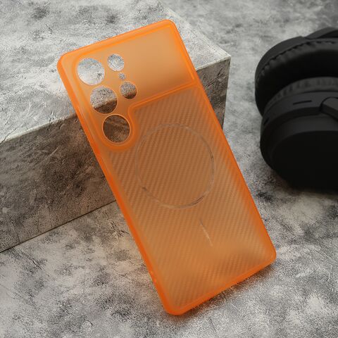 Zastitna futrola AIR STRIPE - Samsung S938 Galaxy S25 Ultra 5G narandzasta (MS).