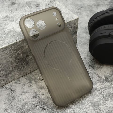 Zastitna futrola AIR STRIPE - iPhone 17 Pro Max (6.9) crna (MS).