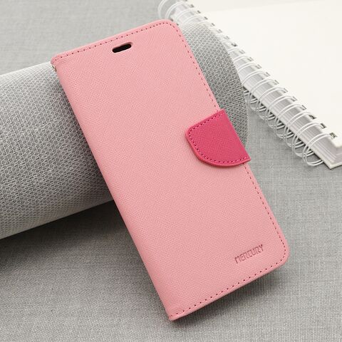 Zastitna futrola bi fold (na preklop) MERCURY - Huawei Honor X7d/Honor Smart 400 4G pink (MS).