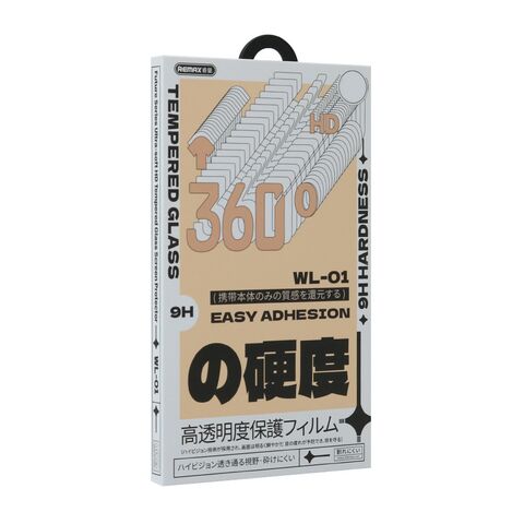 Folija za zastitu ekrana REMAX 9H 360 HD WL-01 - Samsung S928 Galaxy S24 Ultra 5G crna (MS).