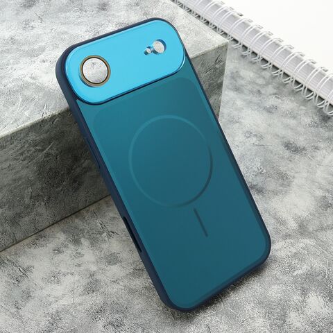 Zastitna futrola COLOR METAL MagSafe II - iPhone 17 Air tirkizna (MS).