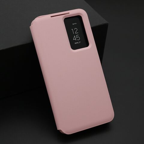 Zastitna futrola bi fold (na preklop) Smart Window - Samsung S921 Galaxy S24 5G roze (MS).