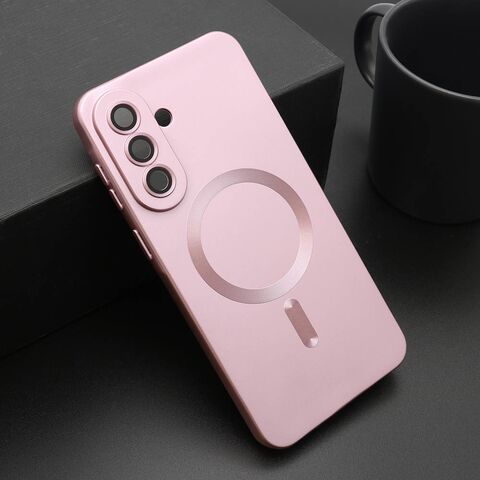 Zastitna futrola ELEGANT MAGSAFE - Samsung A576 Galaxy A57 5G roze (MS).