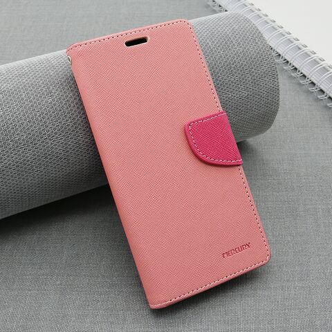 Zastitna futrola bi fold (na preklop) MERCURY - Xiaomi Redmi Note 14 Pro 4G pink (MS).