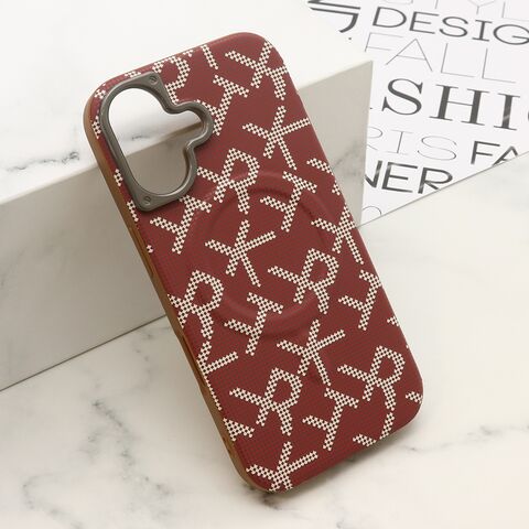 Zastitna futrola MONOGRAM MagSafe - iPhone 17 crvena (MS).