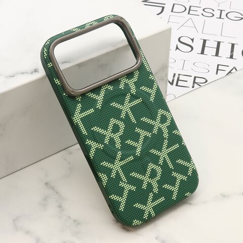 Zastitna futrola MONOGRAM MagSafe - iPhone 17 Pro zelena (MS).