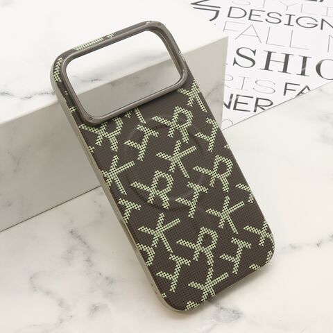 Zastitna futrola MONOGRAM MagSafe - iPhone 17 Pro Max (6.9) siva (MS).