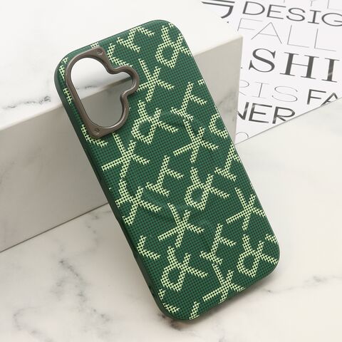 Zastitna futrola MONOGRAM MagSafe - iPhone 16 (6.1) zelena (MS).
