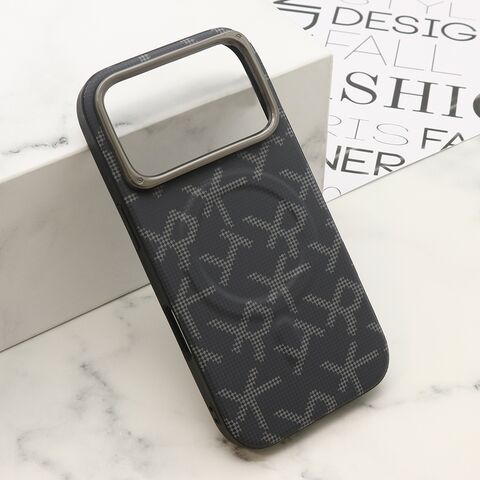 Zastitna futrola MONOGRAM MagSafe - iPhone 17 Pro crna (MS).