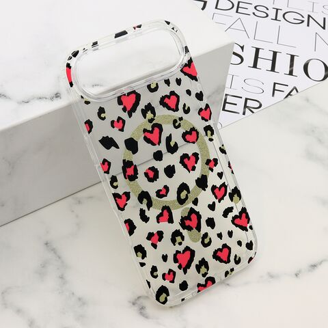 Zastitna futrola LEOPARD MagSafe - iPhone 17 Air roze (MS).