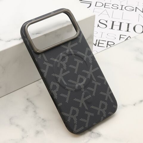 Zastitna futrola MONOGRAM MagSafe - iPhone 17 Pro Max (6.9) crna (MS).