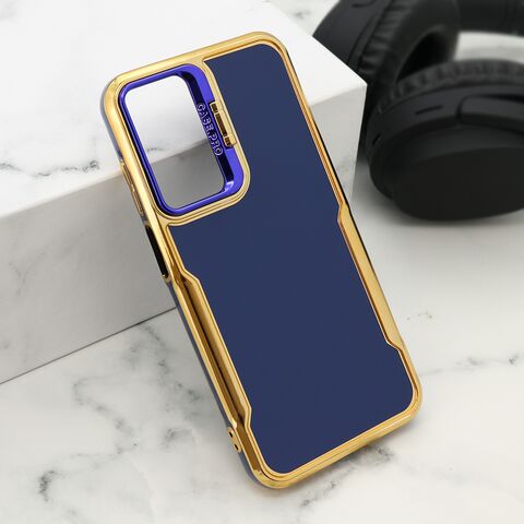 Zastitna futrola GOLD LUXE - Samsung A256 Galaxy A25 5G plava (MS).