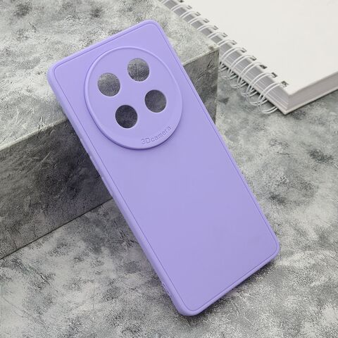Zastitna futrola Soft 3D camera - Huawei Honor X9C/Magic 7 lite ljubicasta (MS).