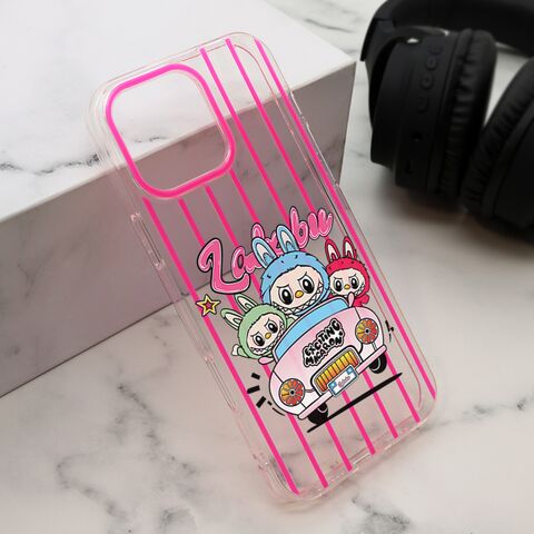 Zastitna futrola print PARTY - iPhone 16 Pro Max (6.9) pink LBB004 (MS).
