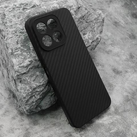 Zastitna silikonska futrola CARBON LIGHT - Huawei Honor X6c crna (MS).