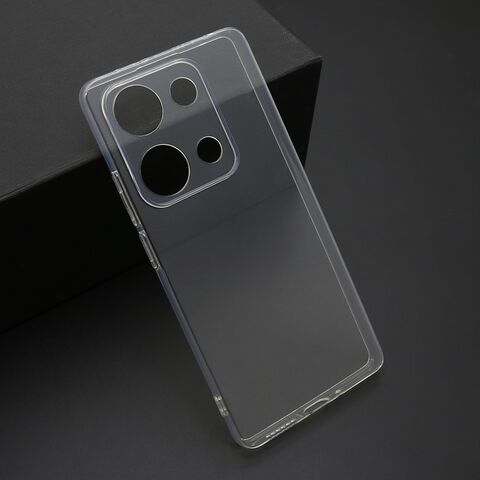 PROTECT silikonska futrola skin (ultra tanka) - Xiaomi Redmi Note 14S 4G providna (bela) (MS).