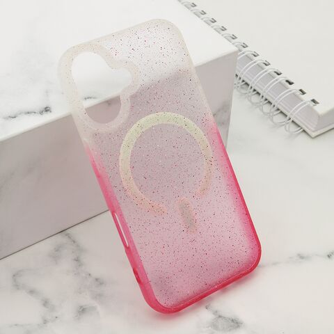 Zastitna futrola Starlight MagSafe - iPhone 16 (6.1) roze (MS).