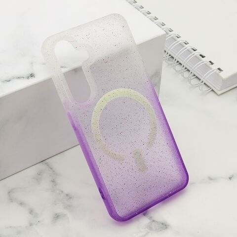 Zastitna futrola Starlight MagSafe - Samsung S921 Galaxy S24 5G ljubicasta (MS).